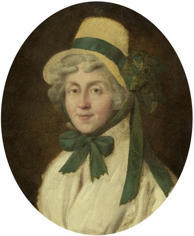 Portret van Hannah More, ca.1800 door British School