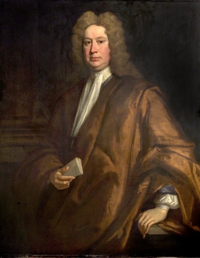 Portret van een man door British School