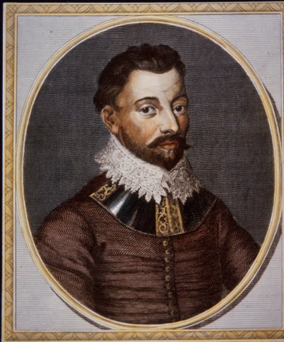 Sir Francis Drake, handelaar en kaper door British School