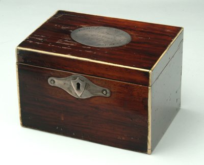 Theedoos, circa 1783 door British School