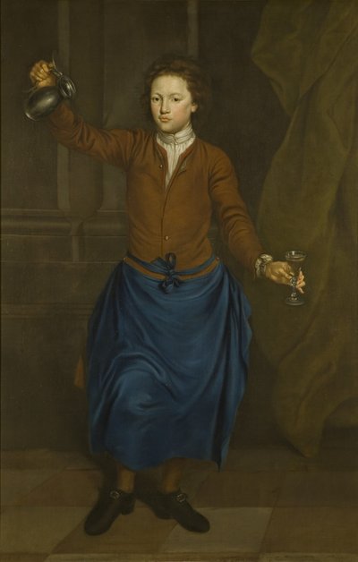 De Pot-jongen, c.1720 door British School
