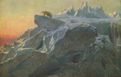Voorbij de voetstappen van de mens, c1894, c1930 door Briton Riviere