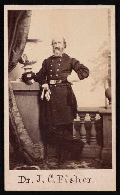 Portret van Dr. James C. Fisher, 1863 door Broadbent and Co