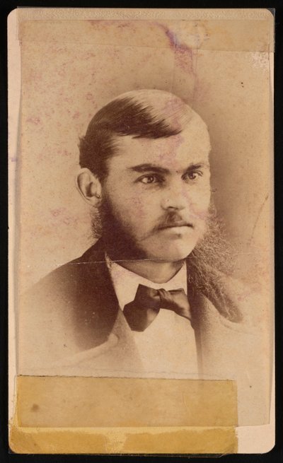 Portret van Moses McCure Strong, 1876 door Broich and Kremer