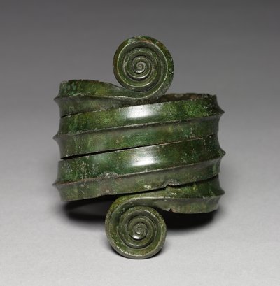 Gedraaide armband, Hongarije, ca. 1500 v.Chr. door Bronze Age