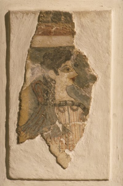 La Parisienne uit het paleiscomplex van Knossos door Bronze Age culture