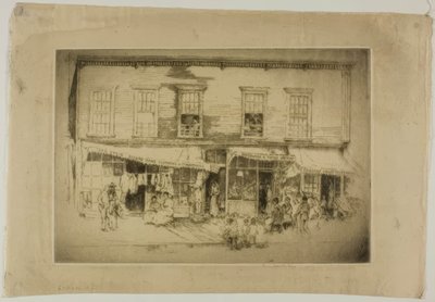 Chicago - Nr. 638 South Clark St. door Bror Julius Olsson Nordfeldt