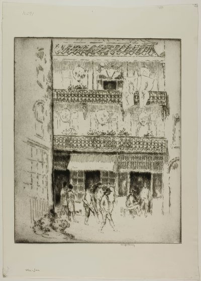 Hé, Jan door Bror Julius Olsson Nordfeldt