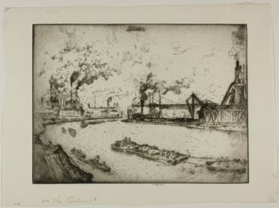 Op de Calumet door Bror Julius Olsson Nordfeldt