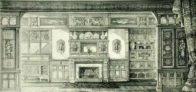 Schermdecoratie, uit 