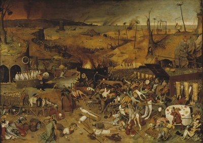 De triomf van de dood, ca. 1562-1563 door Bruegel