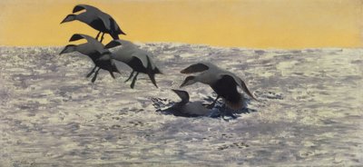 Ochtendbries door Bruno Andreas Liljefors