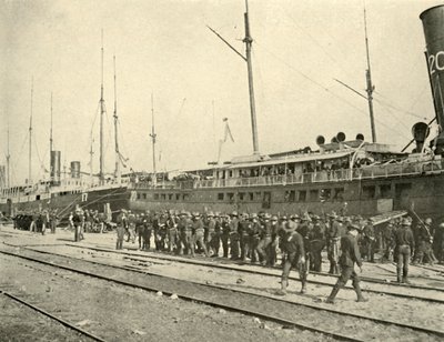 13e Infanterie na Oefening, Spaans-Amerikaanse Oorlog, juni 1898, 1899 door Burr McIntosh