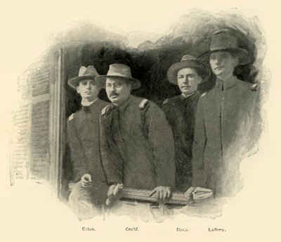Afgestudeerden van 98, Spaans-Amerikaanse Oorlog, juni 1898, 1899 door Burr McIntosh