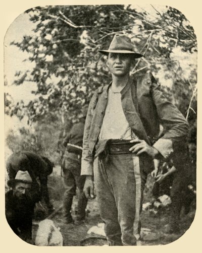 Luitenant Day, K Troop Rough Riders...Spaans-Amerikaanse Oorlog, juni 1898, 1899 door Burr McIntosh