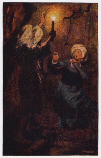 Illustratie voor The Cloister and The Hearth door Charles Reade door Byam (after) Shaw