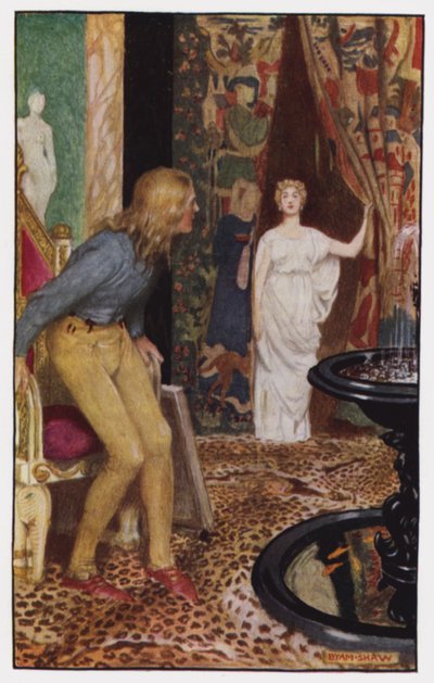 Illustratie voor The Cloister and The Hearth door Charles Reade door Byam (after) Shaw