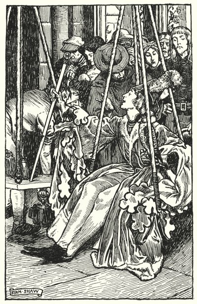 Illustratie voor The Cloister and The Hearth door Charles Reade door Byam (after) Shaw