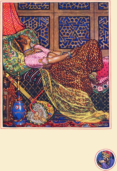 Zira: in Gevangenschap, gedicht uit De Tuin van Kama door Byam Shaw