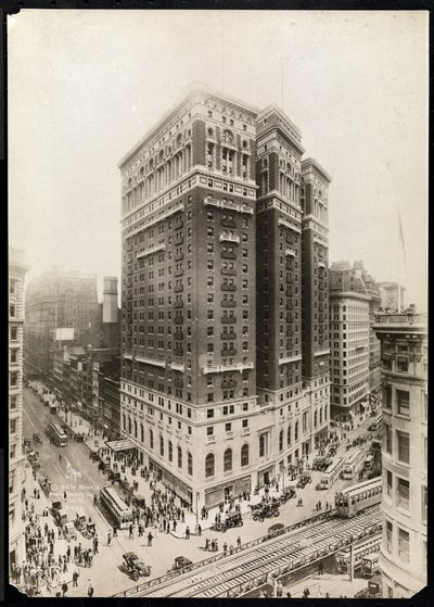 Hotel McAlpin, 34th Street en Broadway, New York, 1912 door Byron Company