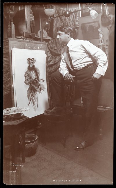 Mr. Harrison Fisher, 1905 door Byron Company
