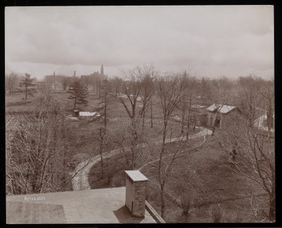 Deel van het Erlich-landgoed aan de Hudson, New York, 1896-98 door Byron Company