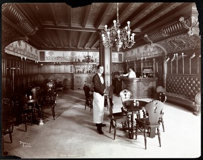 De Nederlandse Kamer in het Hotel Manhattan, 1902 door Byron Company