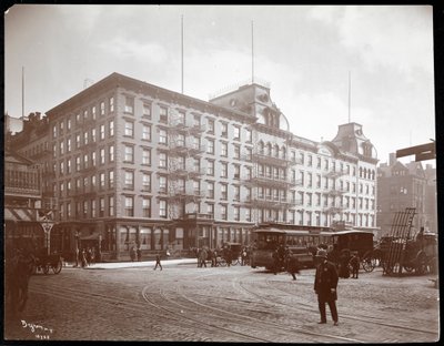 Het Grand Union Hotel op 4th Avenue en 42nd Street, New York, 1904 door Byron Company
