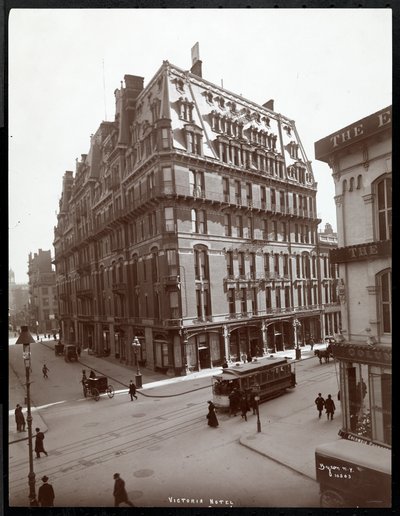 Het Hotel Victoria, zuidoostelijke hoek van Broadway en 27th Street, New York, 1900 of 1901 door Byron Company