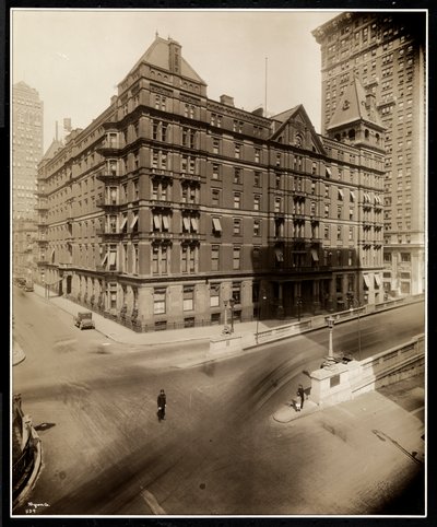 Het Murray Hill Hotel, Park Avenue en 40th Street, New York, 1919 door Byron Company