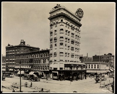 Het Pabst Hotel, 42nd Street, Broadway en 7th Avenue, New York door Byron Company