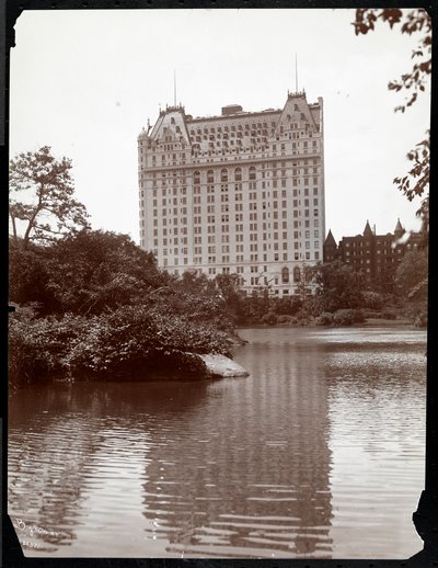 Het Plaza Hotel, 5th Avenue en 59th Street, New York, 1907 door Byron Company
