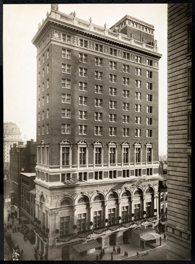 Het Ritz-Carlton Hotel, Philadelphia, 1913 door Byron Company