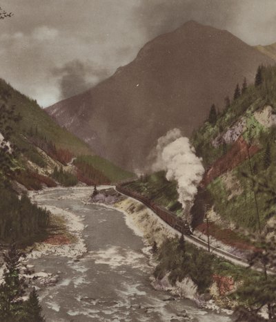 De Kicking Horse Canyon door Byron Hill Harmon