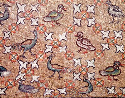 Vogels (detail) door Byzantine