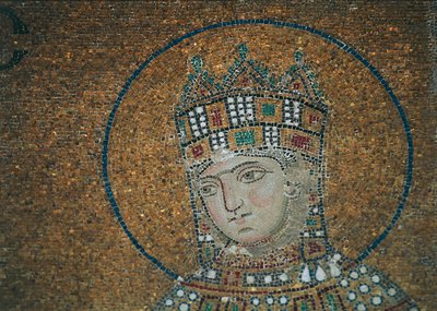 Keizerin Zoe in Hagia Sophia door Byzantine