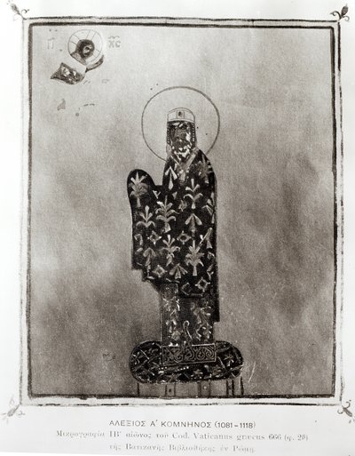 Alexius I Comnenus (1048-1118), Byzantijnse keizer (1081-1118) door Byzantine Byzantine