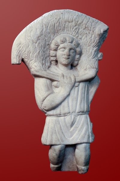 Standbeeld van de Goede Herder, Al-Minah door Byzantine Byzantine