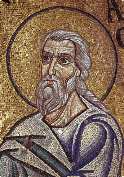 De Profeet Habakuk (detail) door Byzantine Byzantine