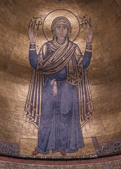 De Maagd Orans, c. 1037 door Byzantine Byzantine