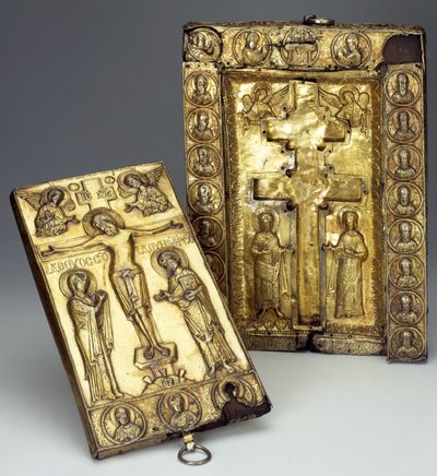 Reliekhouder van het Ware Kruis door Byzantine Byzantine