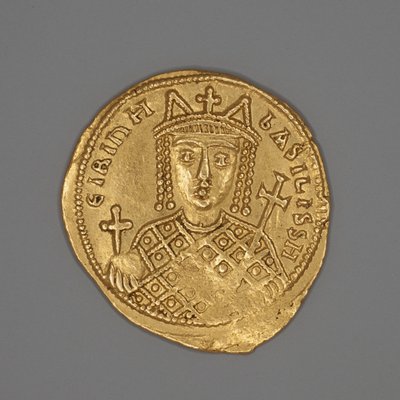 Solidus van Keizerin Irene door Byzantine School
