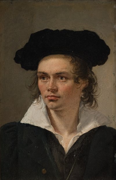 De Beeldhouwer Hermann Ernst Freund door C.A. Jensen