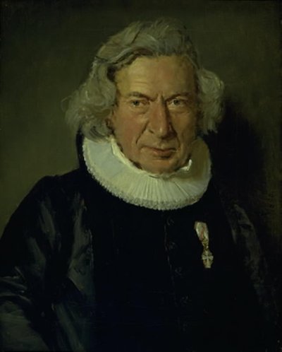De theoloog Andreas Gottlob Rudelbach door C.A. Jensen
