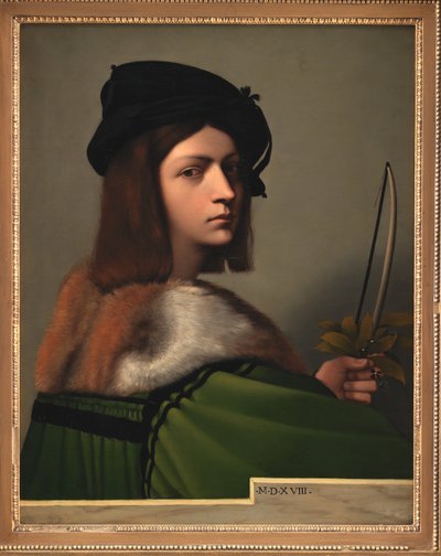 De violist door C.A. Jensen