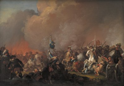 De aanval op Amager 1658 tijdens de Zweedse oorlog 1657-60 door C.A. Lorentzen