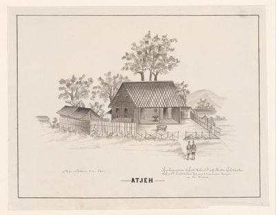 Atjeh door C.D. Wulf (signed by artist)