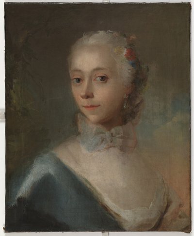 Dameportret door C.G. Pilo