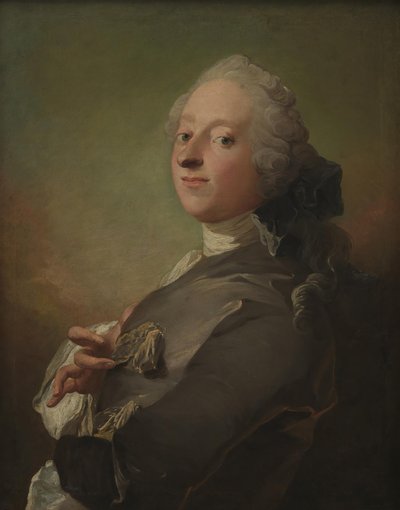 Portret van koninklijke hofapotheker Johann Gottfried Becker door C.G. Pilo