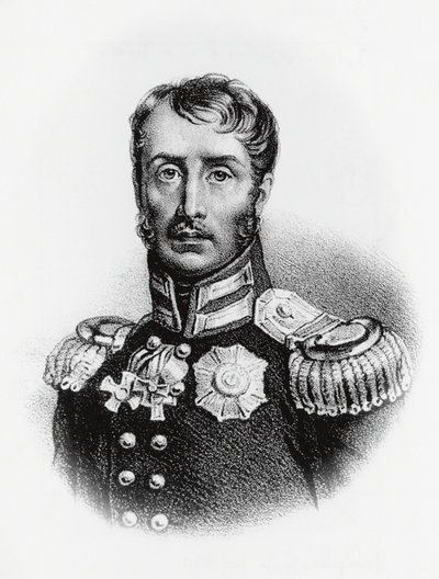 Portret van Frederik Willem III (1770-1840), koning van Pruisen vanaf 1797, gravure door J.B. and Brown J. Rowbotham